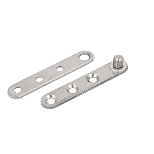 sourcing map Home & Garden charnière pivot 60mm métal 2pcs