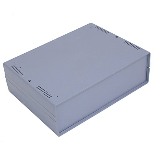 sourcingmap boîtier électronique ABS gris 255x190x80mm