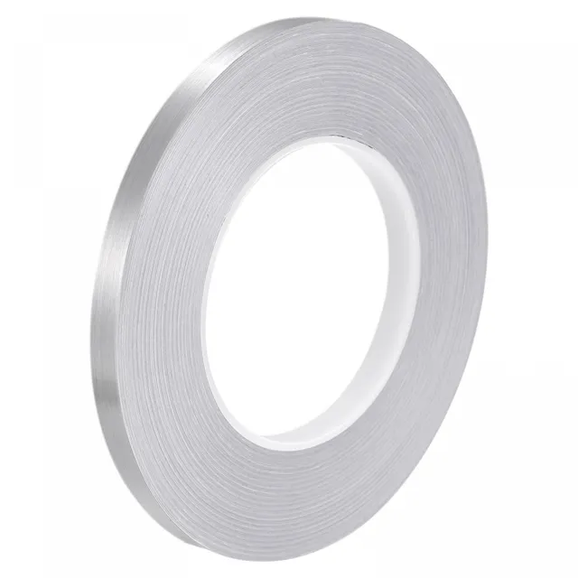 sourcing map Home & Garden ruban adhésif carrelage argenté 8mm x 50m