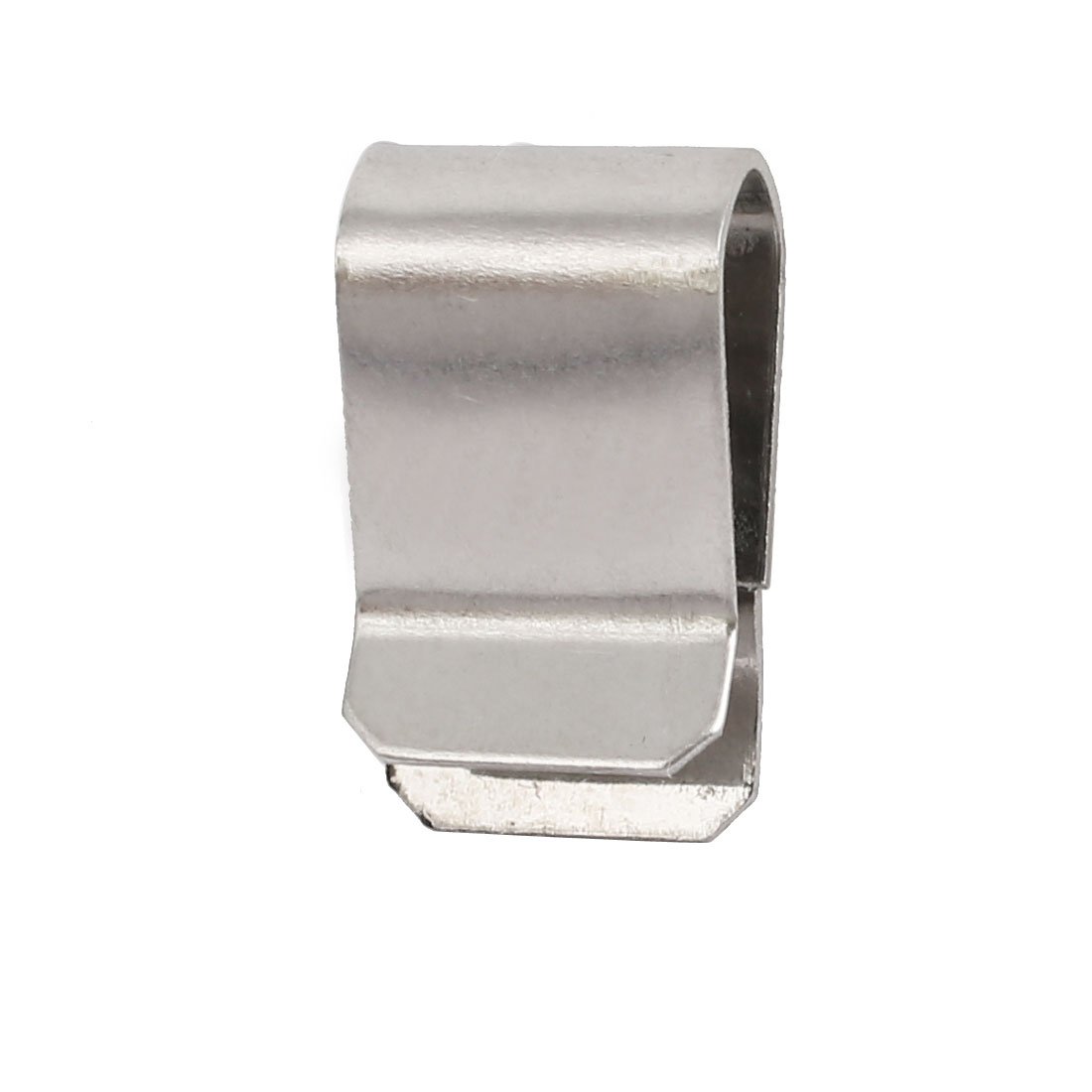 Sourcing Map clip U ressort inox 21,4mm 25 pcs argent
