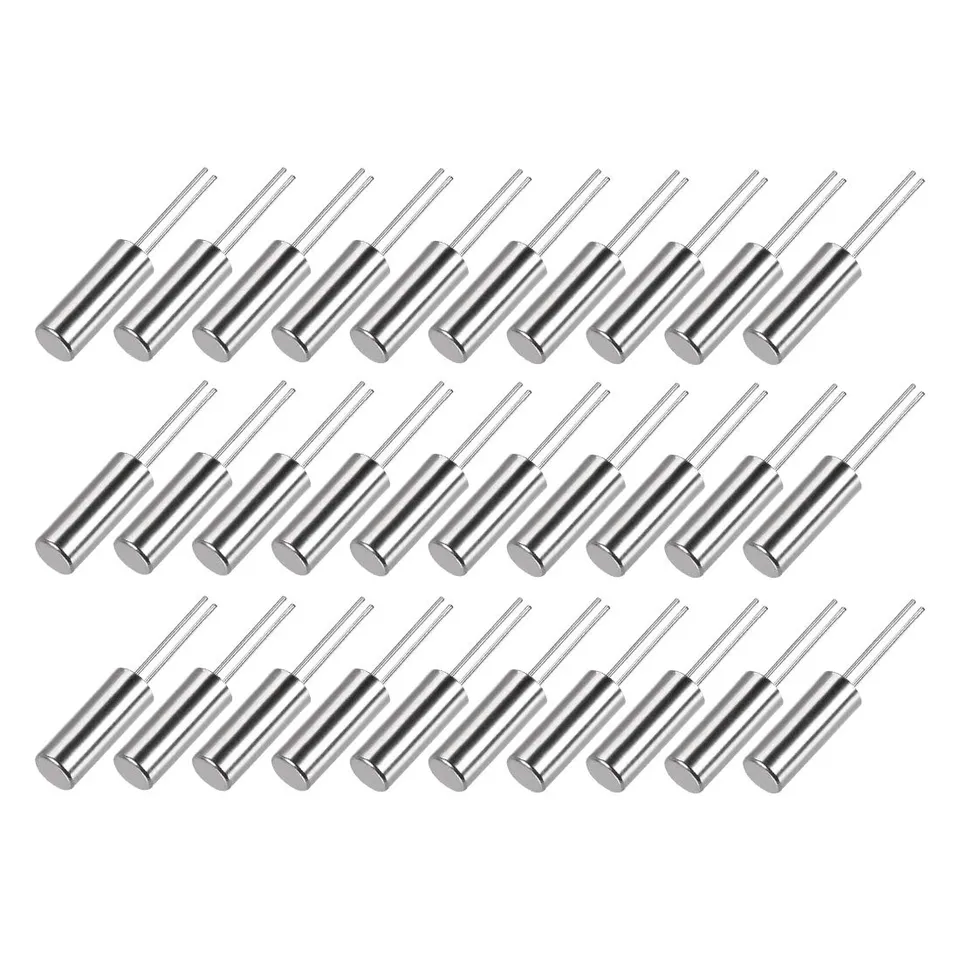 sourcing map quartz oscillateur 32,768kHz cylindrique 30 pcs DIP