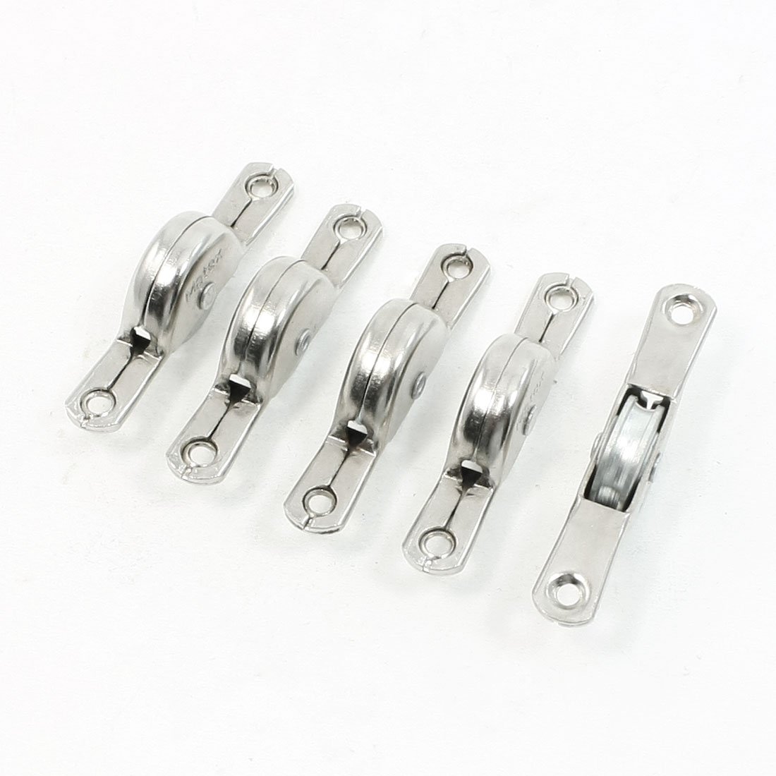 sourcingmap Home & Garden roulette placard 16 mm lot 5 inox
