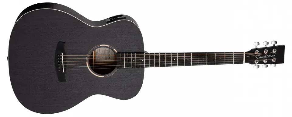 Tanglewood Blackbird TWBBOE guitare folk électro noire