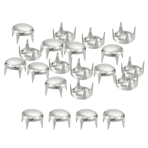 Sourcingmap Home & Garden Clou Dôme Métal Argenté 8mm Lot 100 Laiton