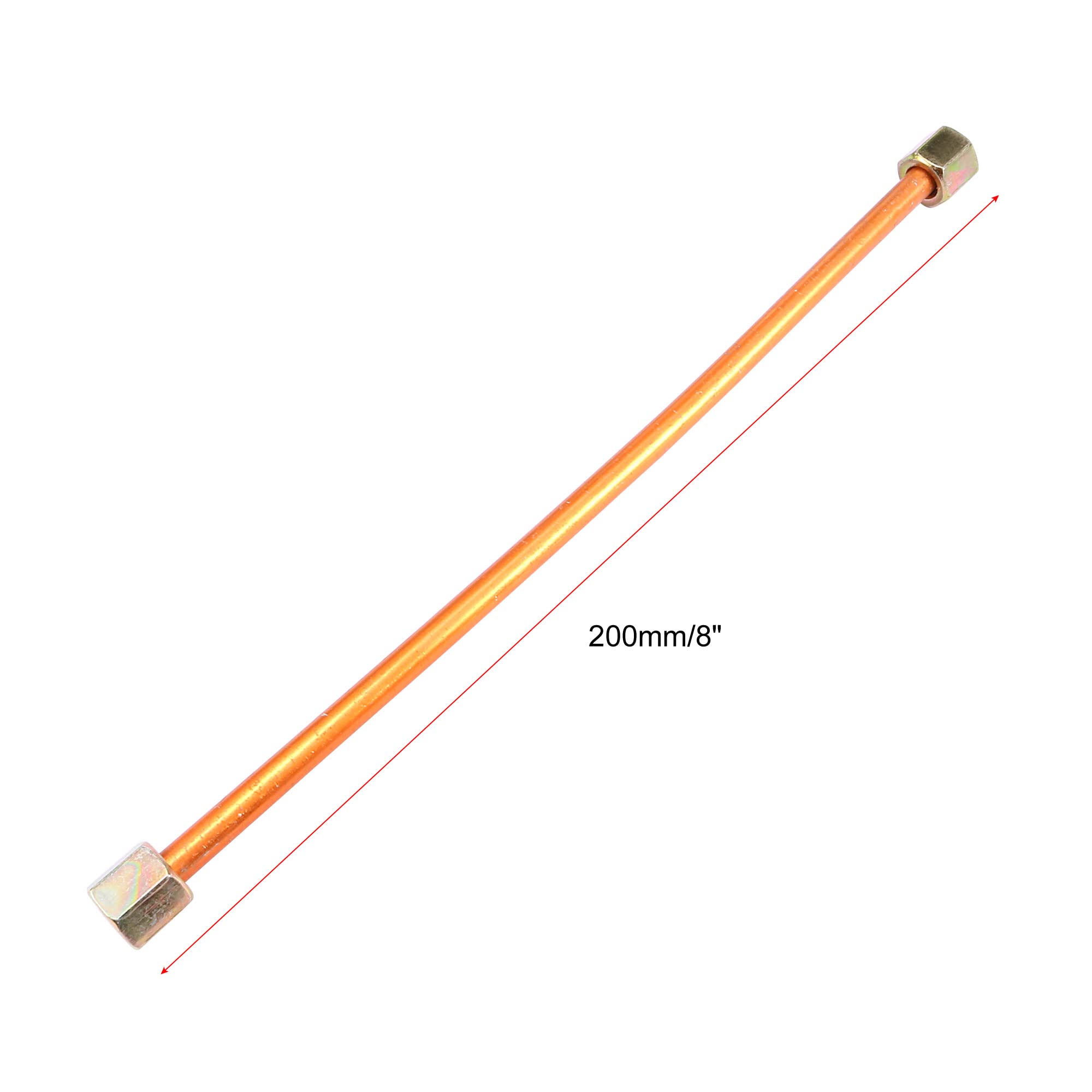 Sourcing Map tube compresseur air cuivre M10 200mm