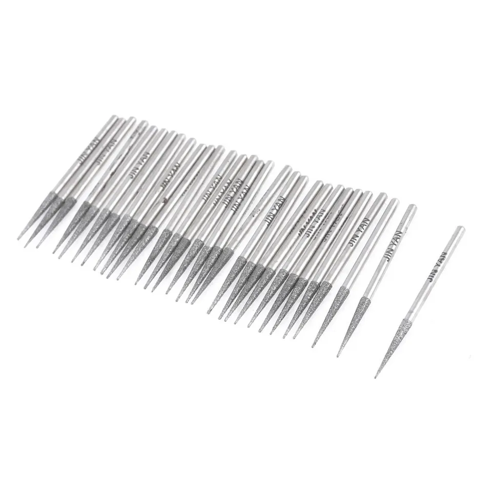 SOURCINGMAP pointe diamant conique 2 mm lot 30 polissage