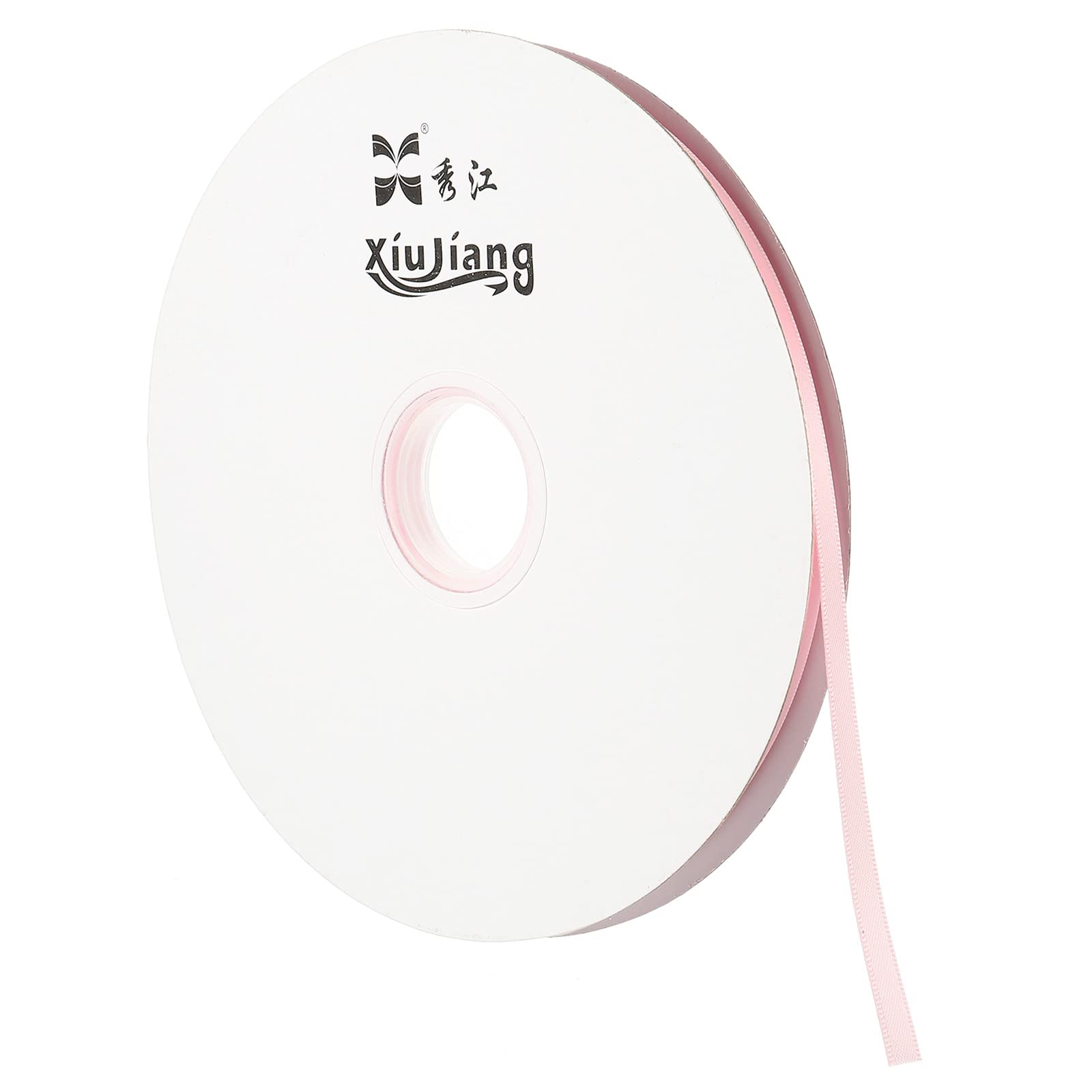 Sourcingmap Ruban Satin 7mm x 91,4m Lavande Polyester