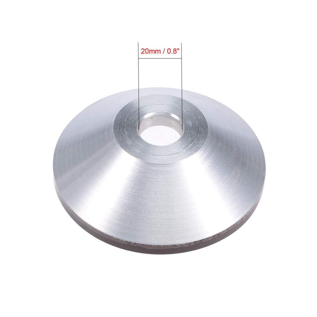 Sourcing Map Industrial meule boisseau diamant 100mm grain 1000