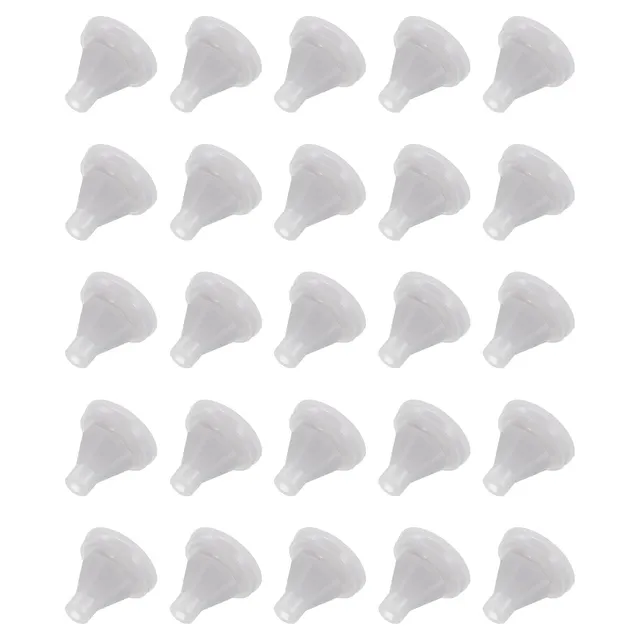 Sourcingmap Embout Douche Silicone Gris 7,5mm Lot 25