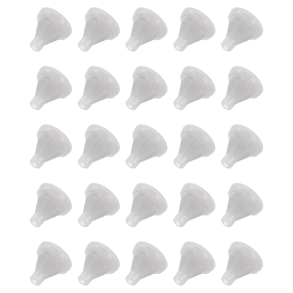 Sourcingmap Embout Douche Silicone Gris 7,5mm Lot 25