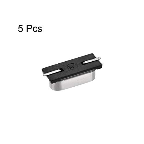 sourcing map Oscillateur Quartz 25MHz 5Pcs CMS 49SMD