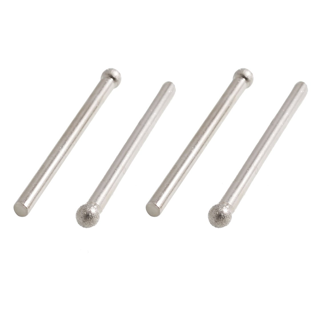 sourcingmap pointe diamantée boule 4 mm tige 3 mm lot 4