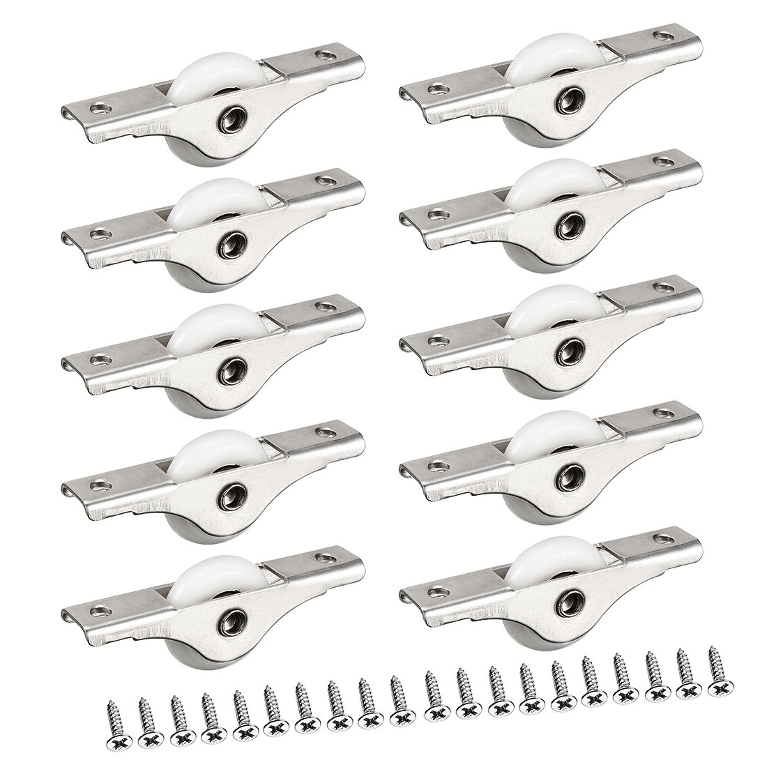 Sourcingmap Roulette Porte Coulissante 24mm Lot 10pcs Nylon