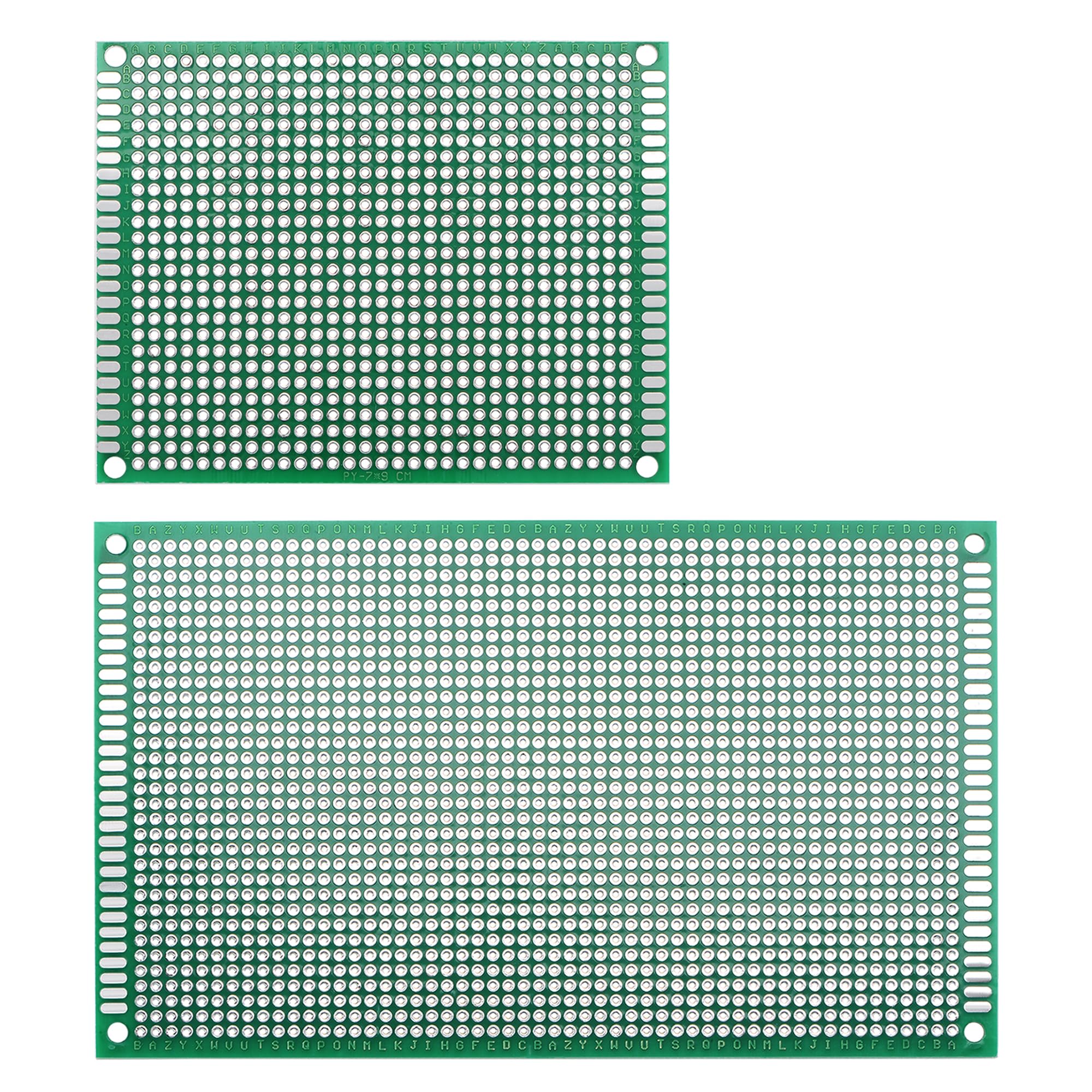 sourcingmap Kit PCB Double Face 7x9 9x15 Lot de 4 FR4