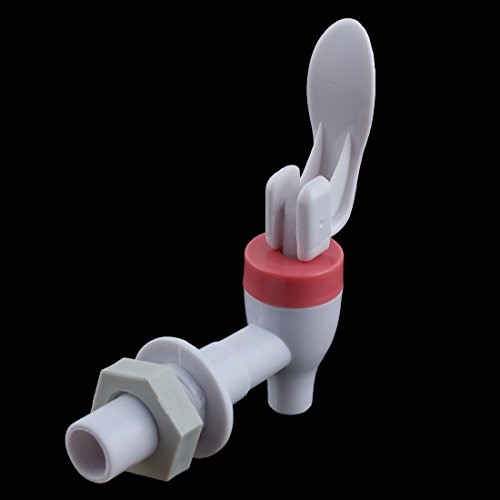 Sourcingmap robinet distributeur eau poussoir blanc 15 mm 2 pcs