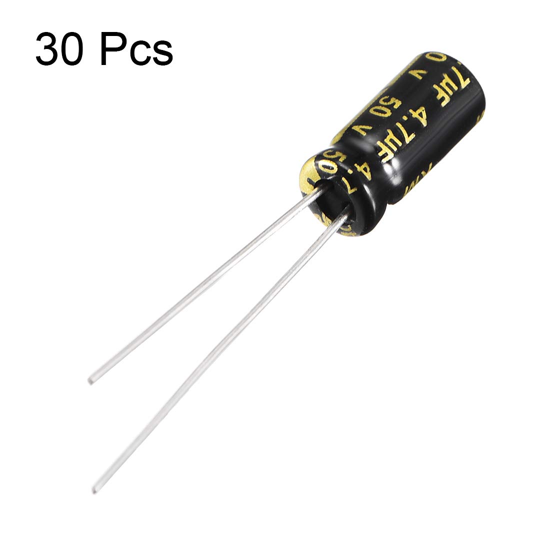 Sourcingmap 4.7uF 50V condensateur électrolytique 5x11mm lot 30