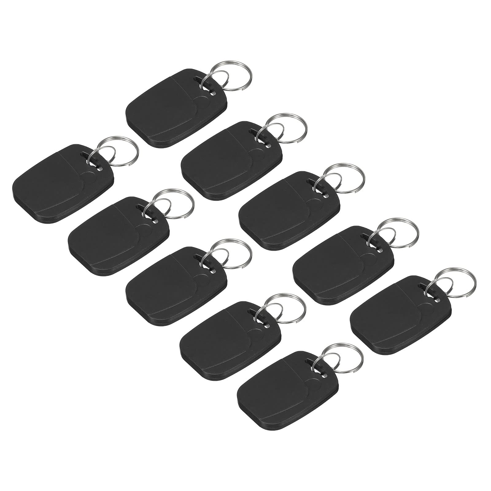 sourcing map M1 porte-clés RFID 13,56MHz noir 12pcs accès