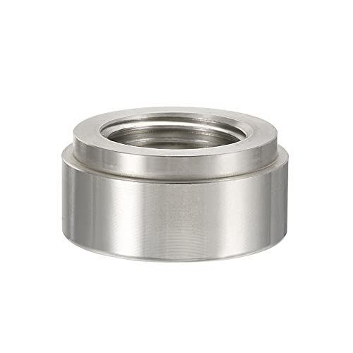 sourcingmap M16 raccord à souder femelle alu argenté M16x1.5