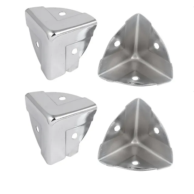Sourcing Map Coin Protection Boîte 28mm Métal Lot 4