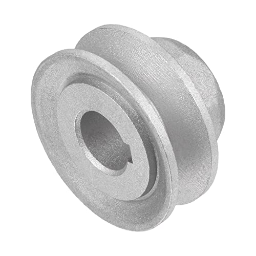 Sourcing Map Poulie moteur machine à coudre alu 45x15 mm