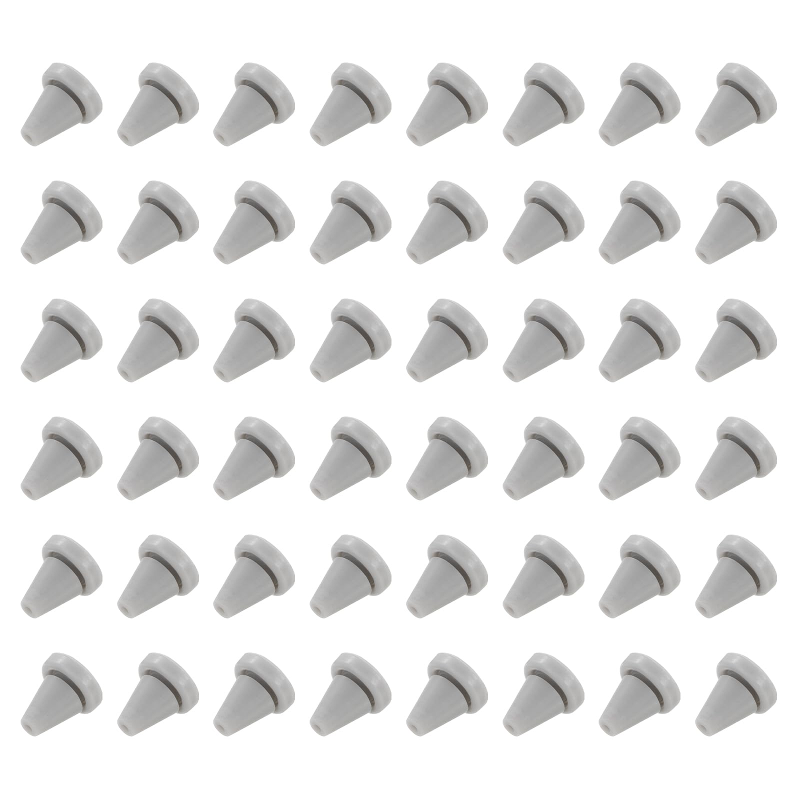 Sourcingmap Home & Garden Embout Pommeau Douche Silicone Gris Lot 100