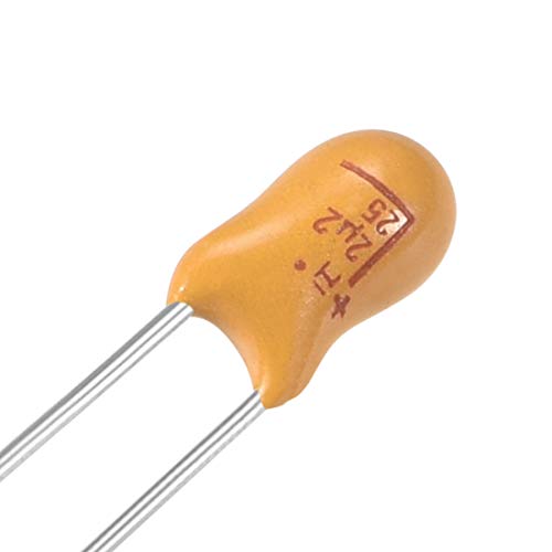 Sourcingmap condensateur tantale 2,2µF 25V lot de 5