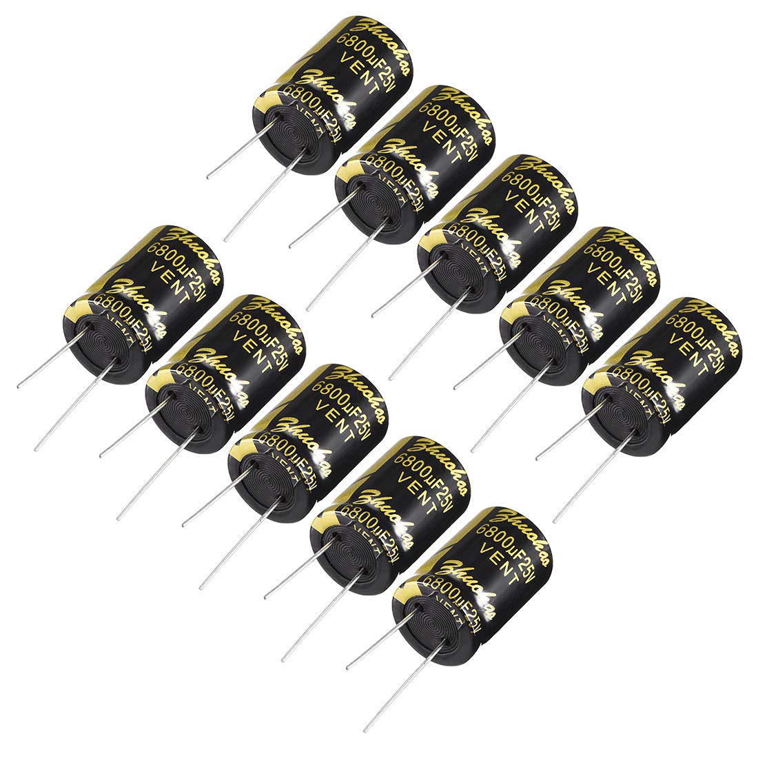 Sourcing Map condensateur électrolytique 680µF 25V lot de 20