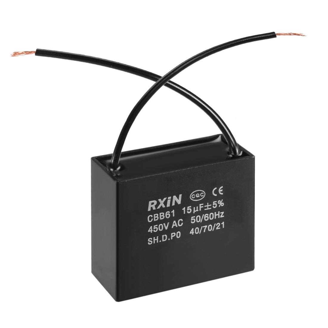 Sourcingmap condensateur CBB61 15uF 450V