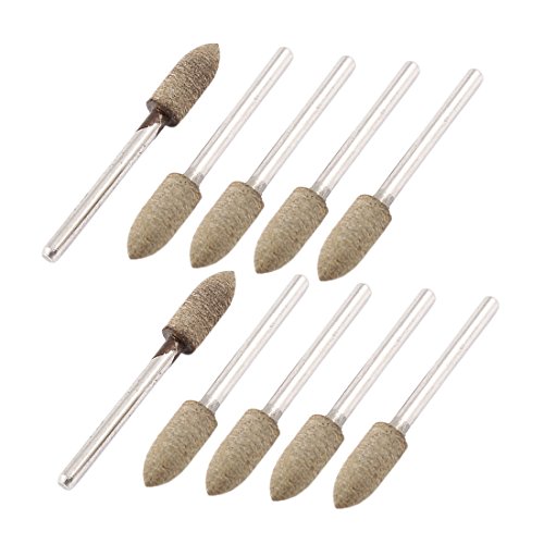 Sourcingmap Industrial pointe meulage alliage 3x16x6 mm 10 pcs