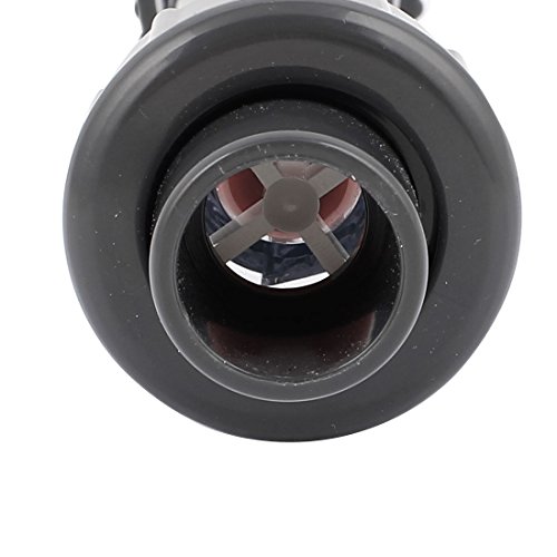 Sourcingmap débitmètre eau 5-50L/h tube verre connecteur mâle