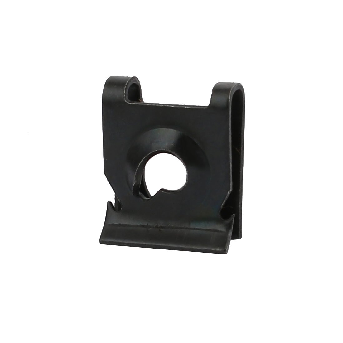 sourcing map Automotive clips écrou U M5 20 pièces noir