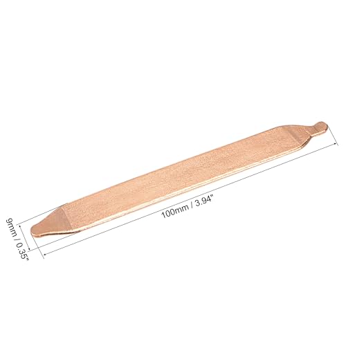 Sourcingmap 60x9x1mm caloduc cuivre plat pour CPU