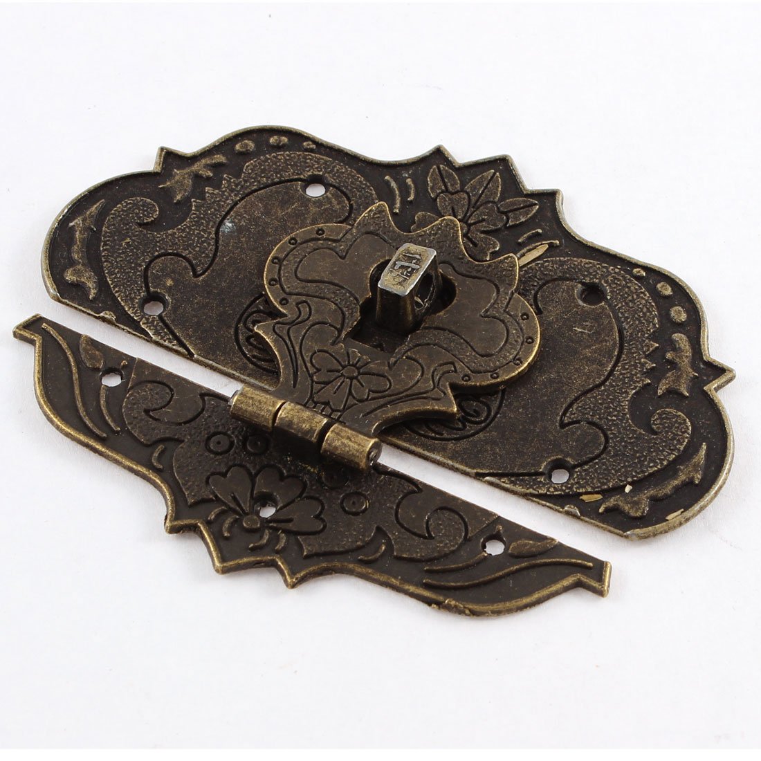 sourcingmap Moraillon verrou boîte bronze antique 97mm