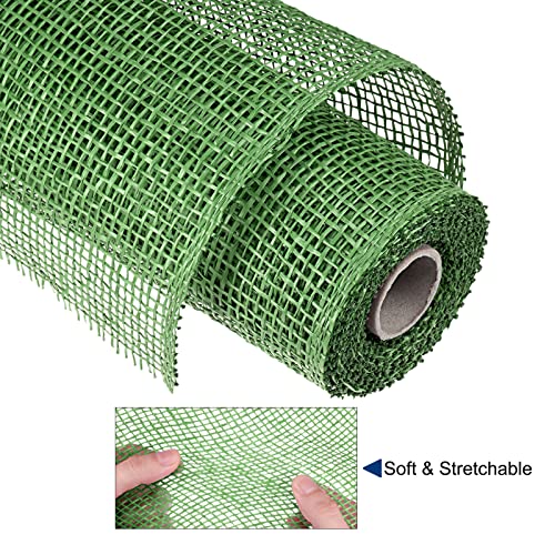sourcing map Home & Garden ruban maille 10 pouces olive 4,57 m