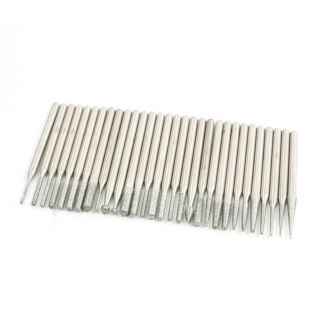 Sourcingmap Foret Diamant Boule Flamme 3mm Lot de 30