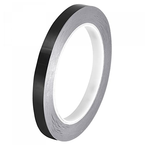 Sourcing Map ruban adhésif carrelage noir 8mm x 50m étanche