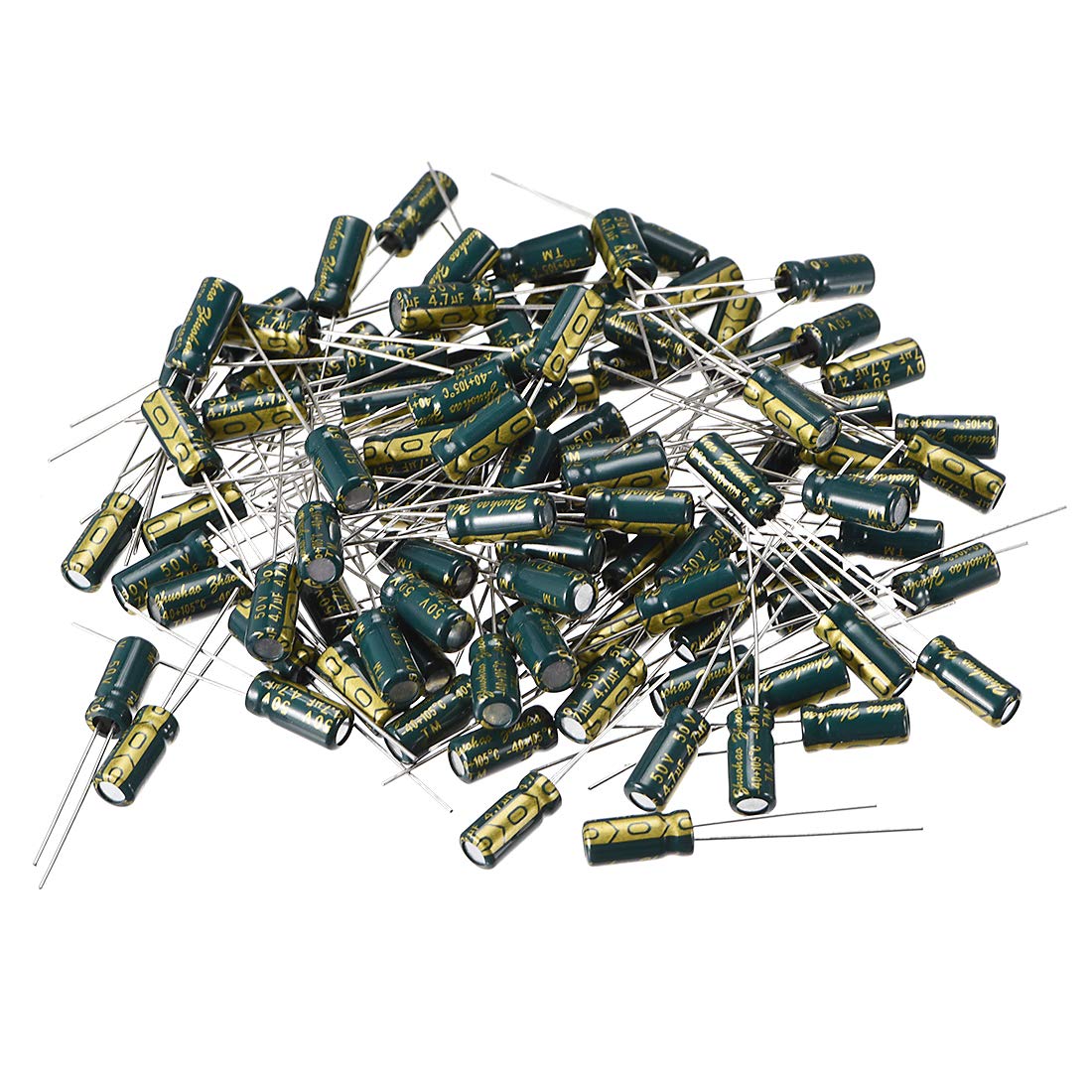Sourcingmap 4.7uF 50V condensateur électrolytique 5x11mm lot 100