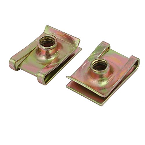 sourcingmap écrou en U M6 clips carénage lot de 25