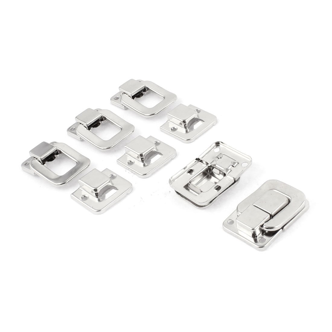 Sourcingmap Home & Garden loquet boîte à outils métal 40 mm x5
