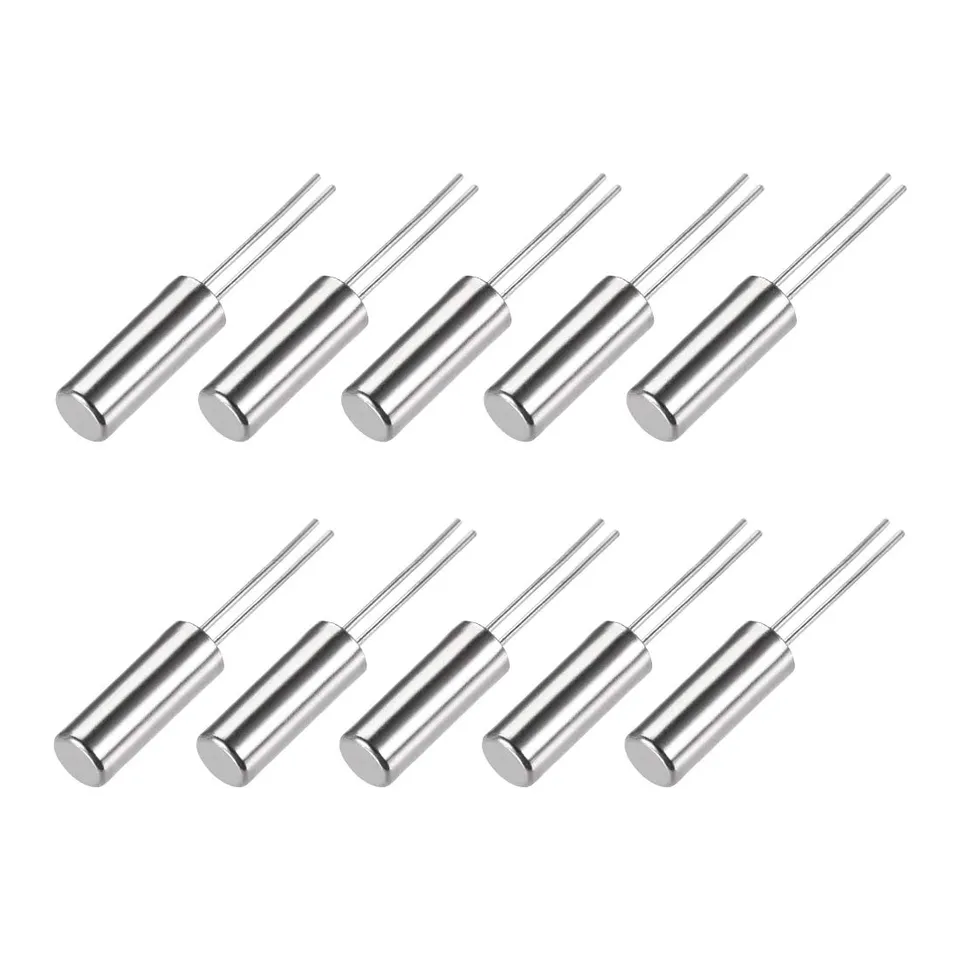 sourcing map quartz oscillateur 32,768kHz cylindrique 10 pcs DIP