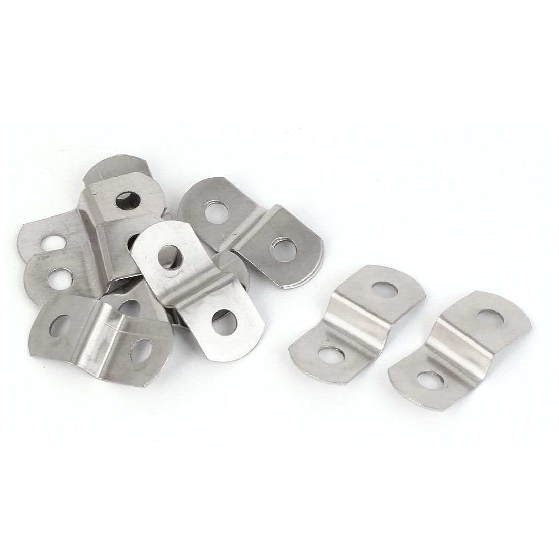 sourcing map Support cadre photo Z 30 mm argent lot 10
