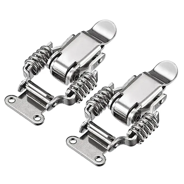 Sourcingmap Home 68mm fermoir levier inox bascule lot 2