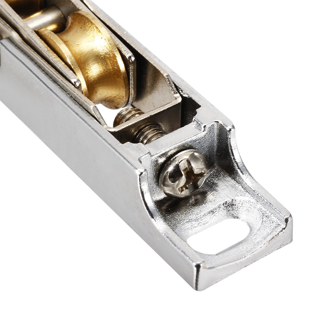 SOURCINGMAP Roulette porte coulissante acier 14,5mm lot 2