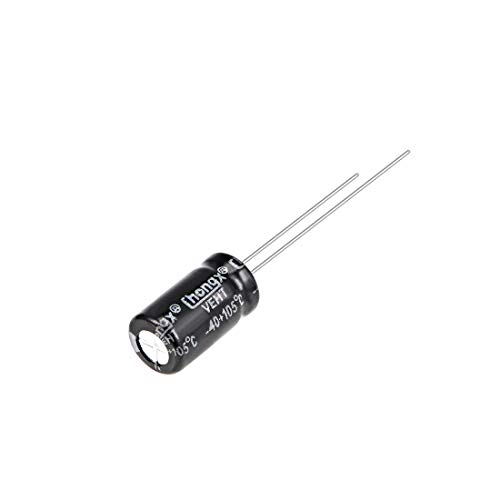sourcing map 330uF 16V condensateur aluminium 50 pièces 105°C