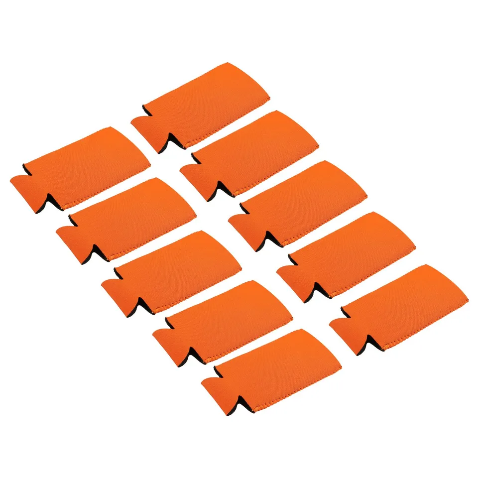 Sourcingmap Home & Garden manchon canette néoprène orange 12 pcs