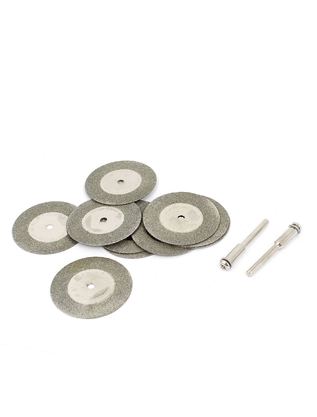 Sourcingmap Disque Diamant 35mm 10 pcs + Mandrin 3mm