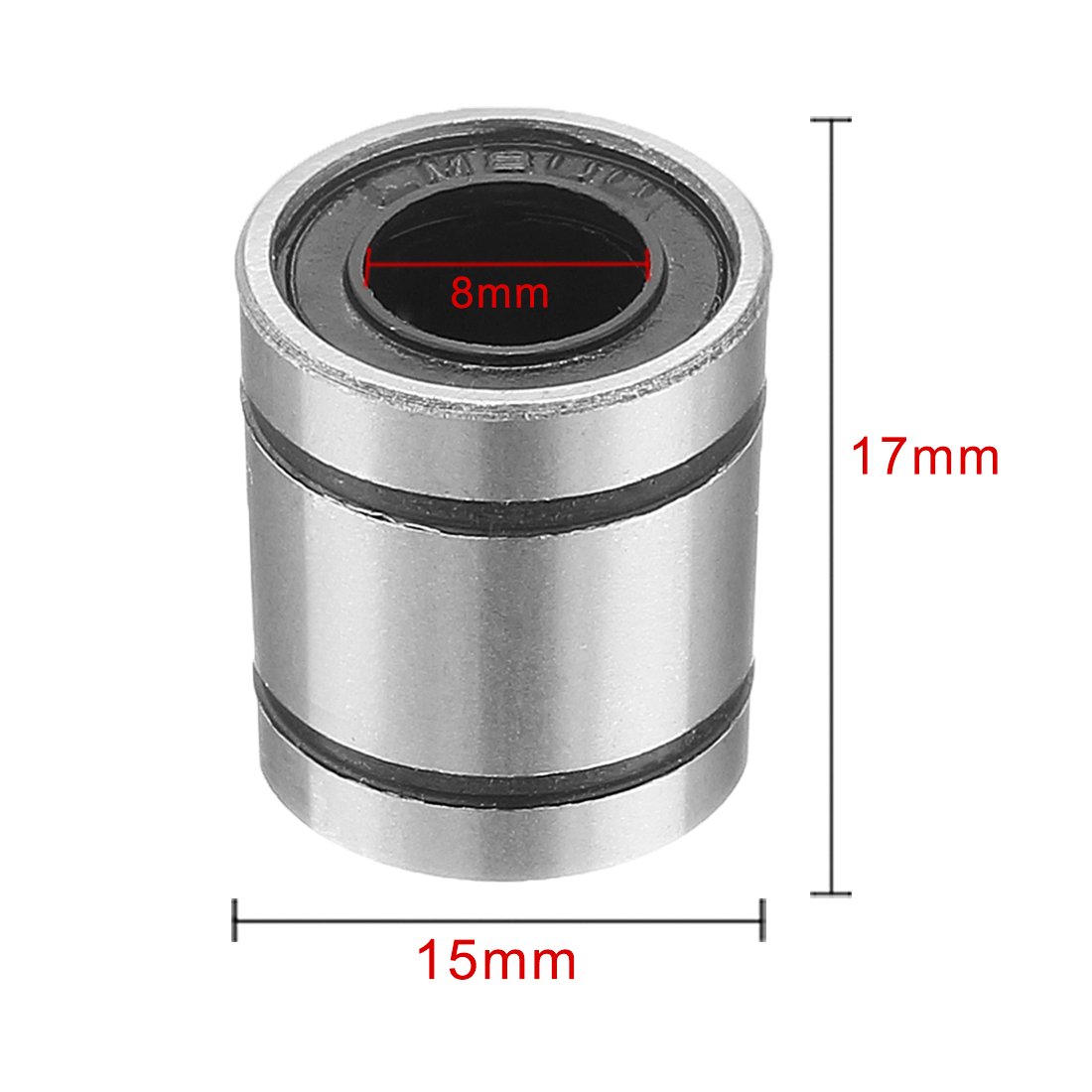 SOURCINGMAP LM8SUU roulement linéaire 8 mm lot 4