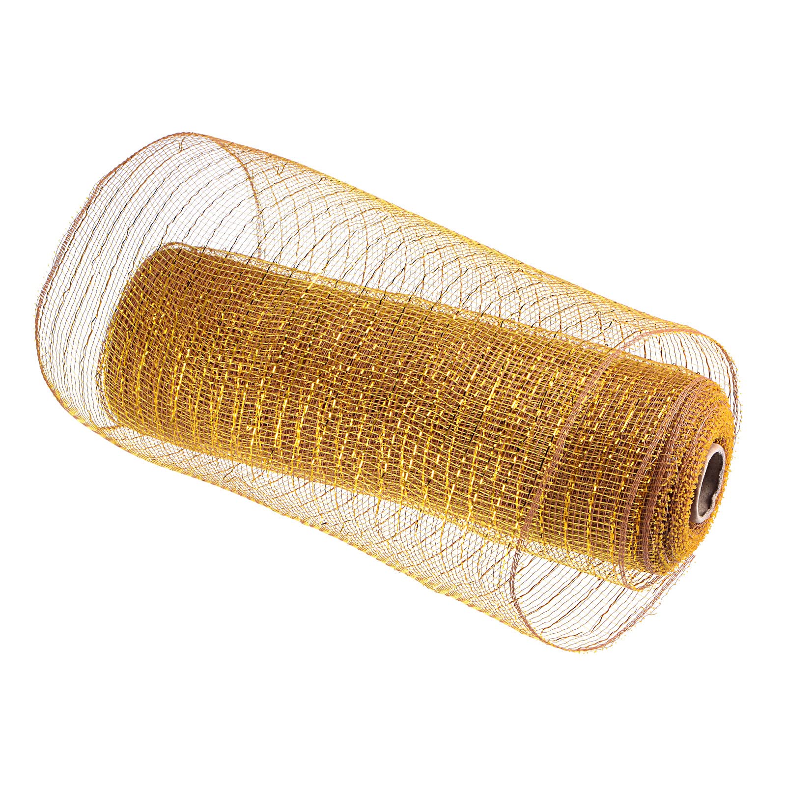 sourcingmap Home & Garden ruban maille jute or profond 1 rouleau extérieur
