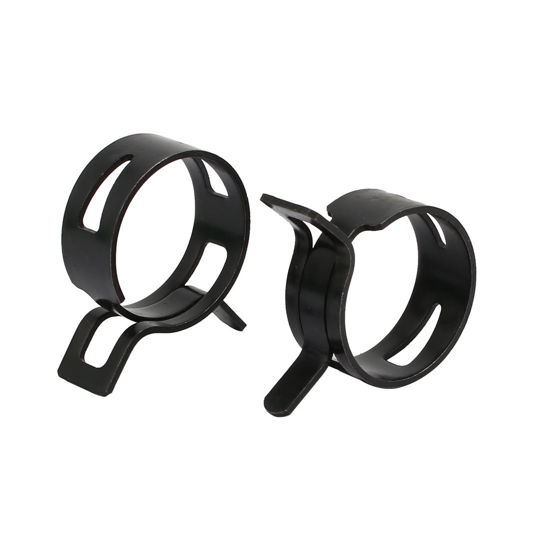 Sourcing Map Collier Serrage Ressort 26mm Lot de 20 Noir