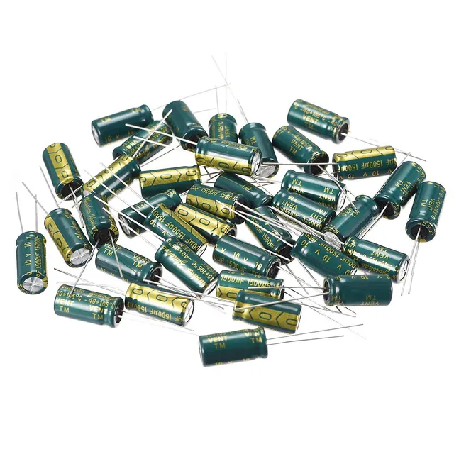 Sourcing Map Industrial condensateur 1500uF 10V 8x16mm 30pcs